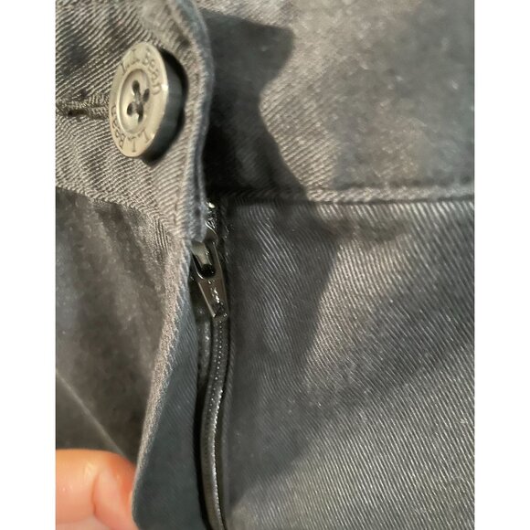 L.L.Bean Men's Blue Cotton Dress Pants With Button & Zipper Closure Size 18 - Picture 3 of 14